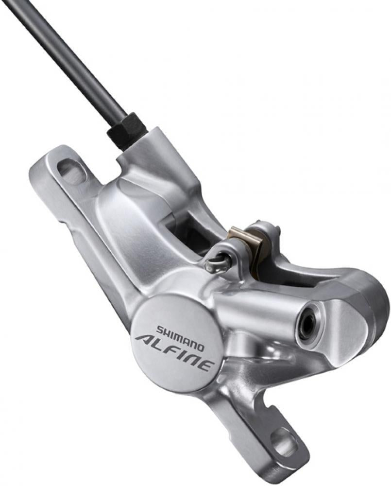 SHIMANO Bremssattel ALFINE BR-S7000 VR oder HR - Hydraulische Scheibenbremse, Silber
