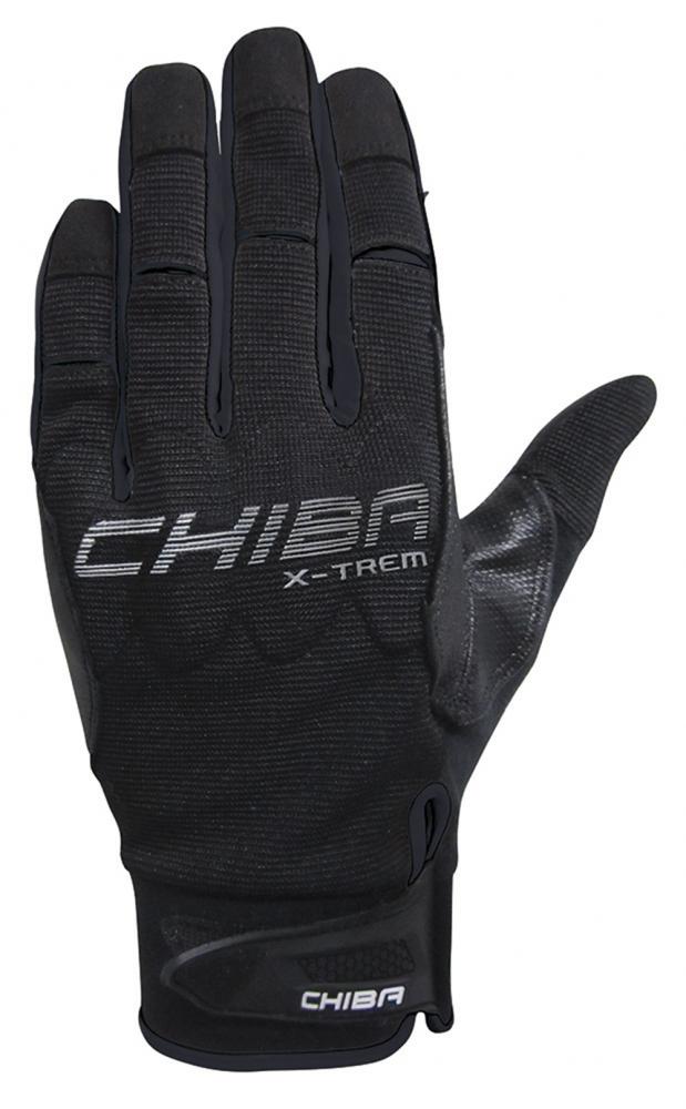 CHIBA Via Ferrata Absolut - Kletter- & Radhandschuhe XS schwarz/schwarz