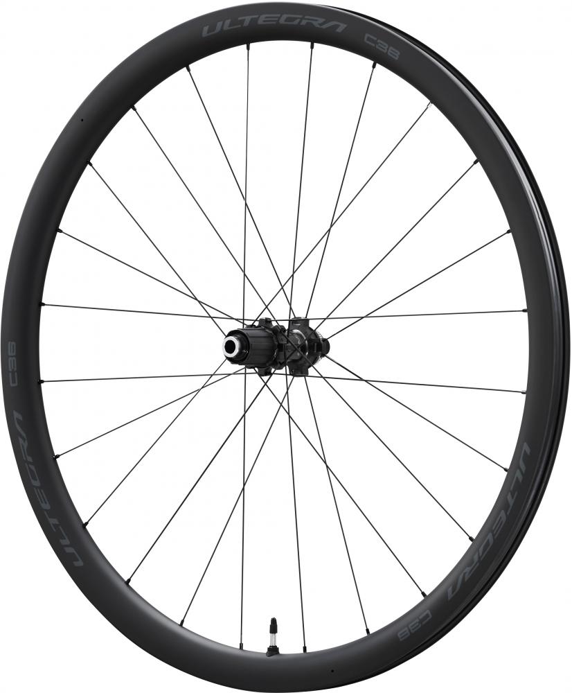 SHIMANO Hinterrad ULTEGRA WH-R8170 C36 TL Laufrad - Rennrad Scheibenbremse Tubeless 28" 24 Loch Center-Lock 142x12 mm