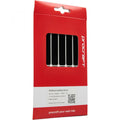 Procraft Reflektoren Sticker Set - Streifen Universal Schwarz - mehr Sichtbarkeit im Stradenverkehr