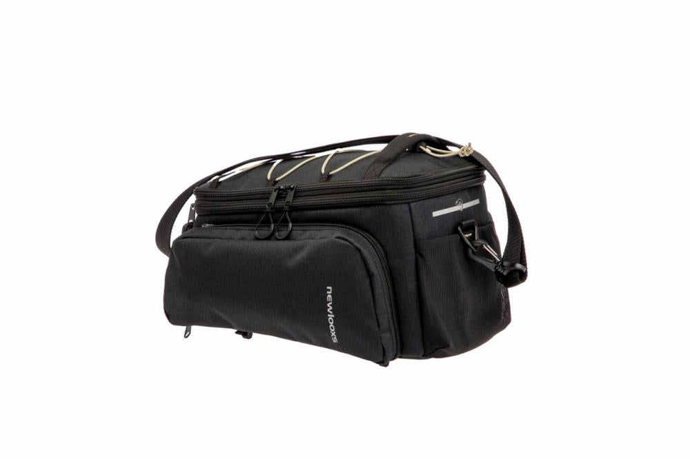 New Looxs Radtasche Sports Trunkbag RT2 31L Black - erweiterbare Gepäckträgertasche mit Snapit 2.0