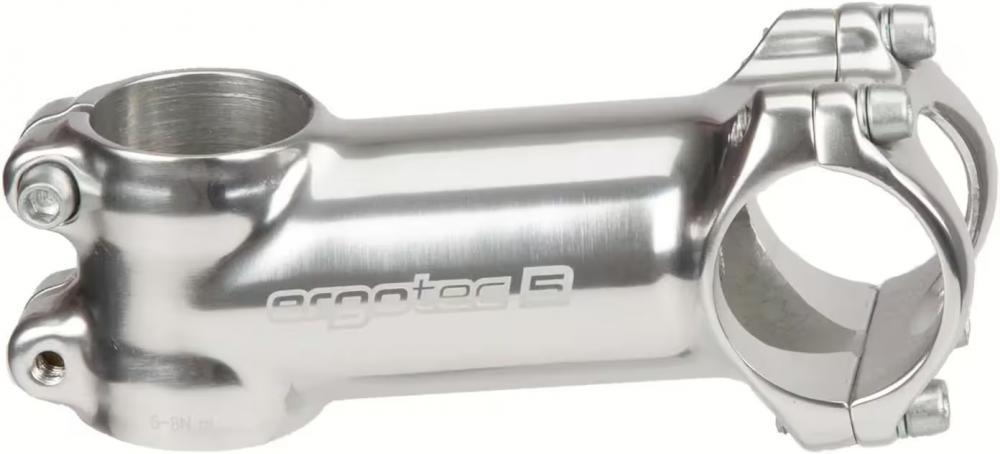 Ergotec AHEAD Vorbau Shark Alu silber1 1/8" Ø31,8mm 110mm 7°