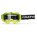 Cratoni C-Dirttrack MTB-Goggle - lime glanz, klare Scheibe