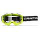 Cratoni MTB Brille C-Dirttrack lime glanz Scheibe transparent
