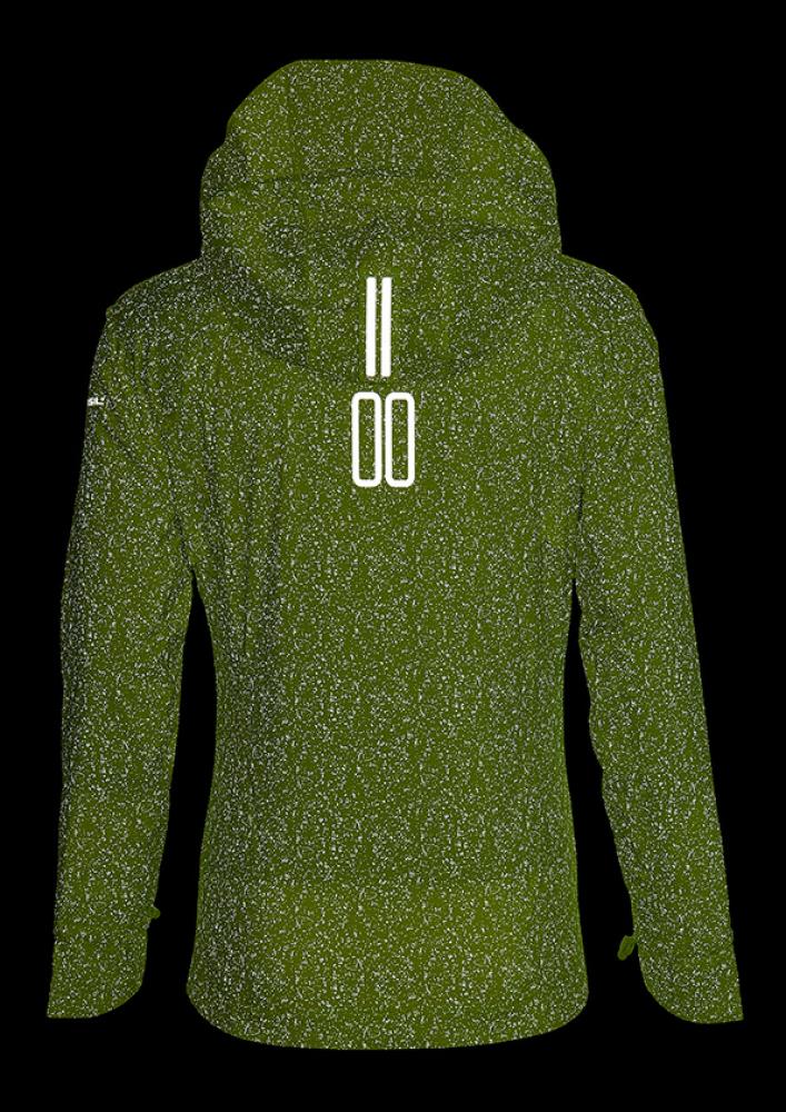 Basil Bekleidung Skane HiVis Damen Regenjacke neongelb M - 360° reflektierend - wasserdicht & atmungsaktiv (10.000 WP/MVP) Bionic Finish® Eco taillierter Schnitt & helmtaugliche Kapuze