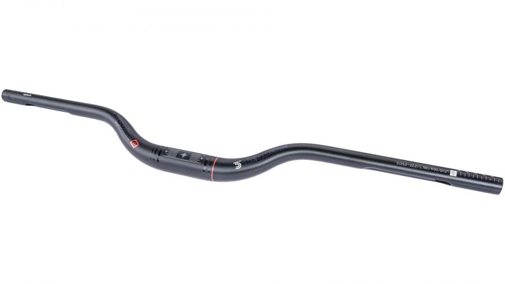 Humpert/Ergotec Riser Bar 50 I MTB-Lenker - Aluminium 35 - 0 mm Klemmung Schwarz - 31.8 mm
