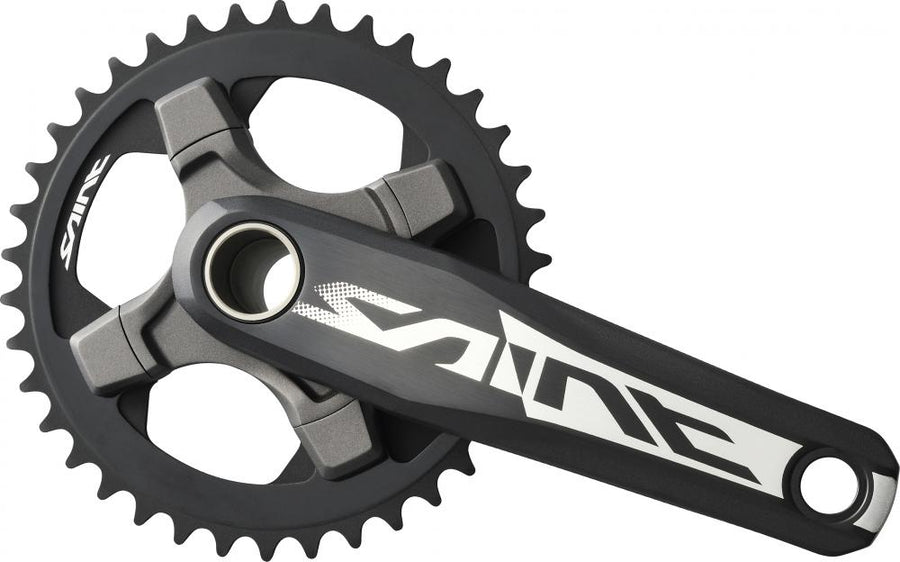 SHIMANO Kurbelgarnitur SAINT FC-M825 10-fach 175 mm ohne Kettenblatt - 10-fach, 175 mm