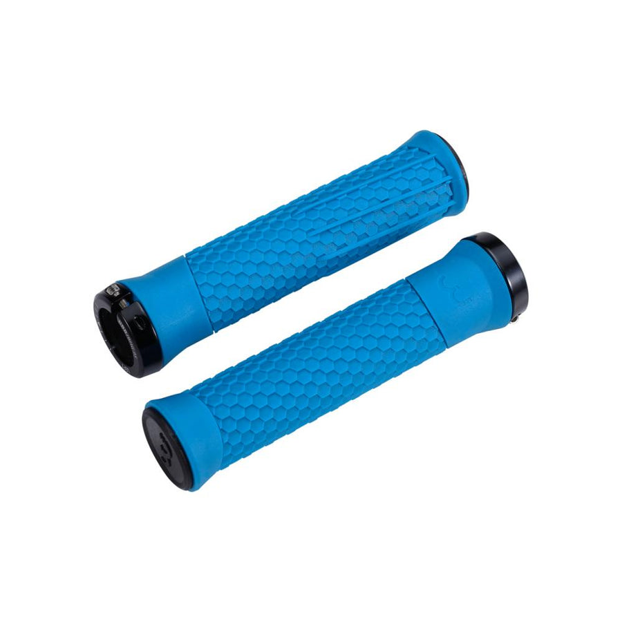 BBB Cycling BBB Griffe Python 142mm blau - ergonomische Fahrradgriffe für sicheren Halt