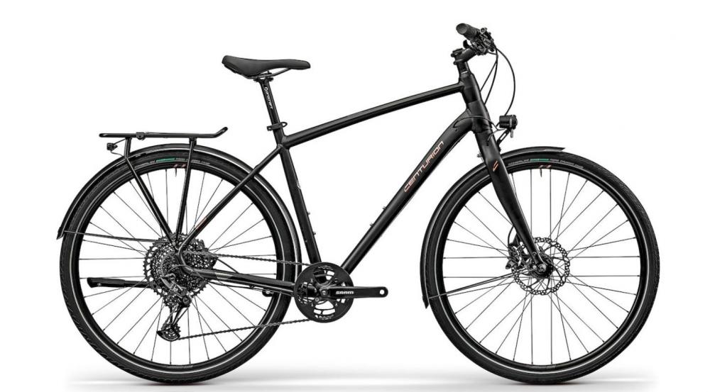 Centurion Accordo 2000 EQ HP1 matt-schwarz M/L (53) - komfortables Trekkingrad für Alltag und Tour