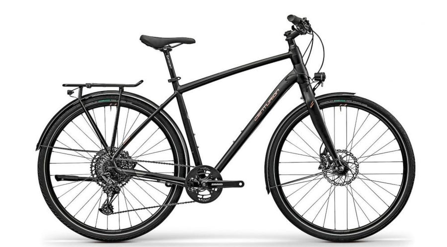 Centurion Accordo 2000 EQ HP1 matt-schwarz M/L (53) - komfortables Trekkingrad für Alltag und Tour