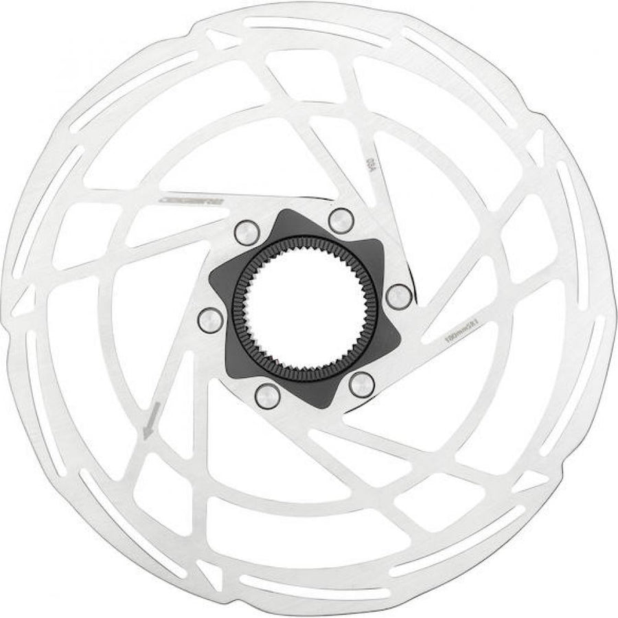 Jagwire Bremsscheibe Sport SR1 Centerlock 180 mm Silber - starke & leise Bremsleistung