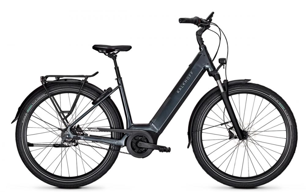 Kalkhoff IMAGE 3 MOVE BLX 28in L diamondblack glossy - komfortables City E-Bike aktuelle Generation
