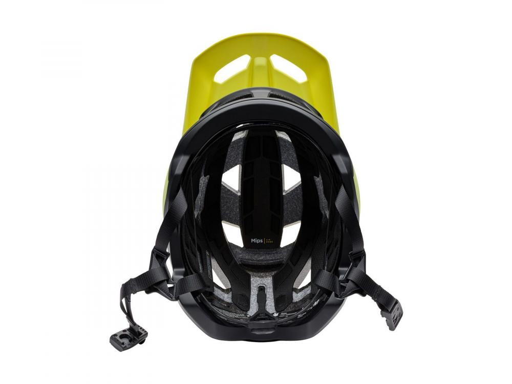 FOX Speedframe Pro Backfade MTB-Helm Lime Green Größe M 55-59 cm Mips