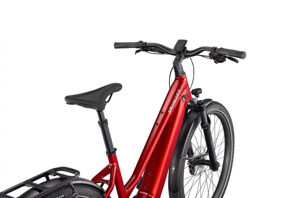 VADO 5.0 ST NB E-Bike in Red Tint/Silver Reflective - Größe L - E-City Bike