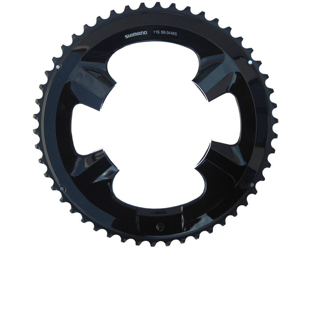 SHIMANO Kettenblatt FC-RS510 50 Kettenblatt - 50 Zähne, Schwarz