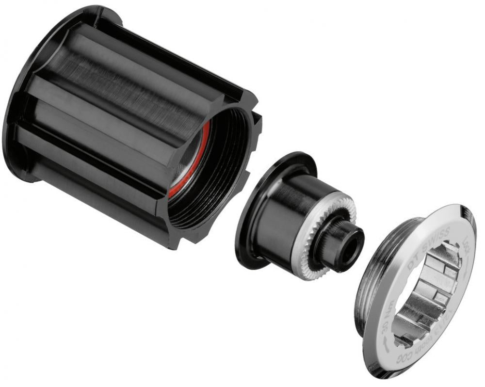 DT Swiss Freilauf/Rotor Umrüstkit Campagnolo für Ratchet 5 x 130/135 mm Schwarz - einfache Umrüstung