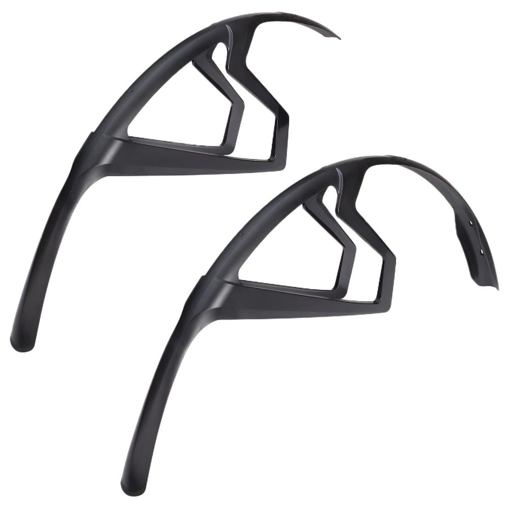 M-WAVE Mud Max R-Mud Schutzblech-Set 28\", extra langer Spritzschutz, werkzeuglose Montage