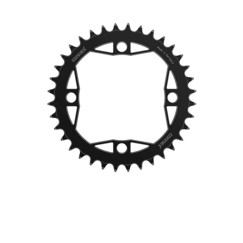E-bike Kettenblatt 34t Lochkreis 104 Mm Narrow-wide Schwarz - Verschleißfest