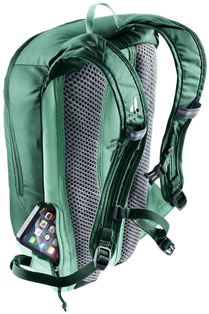 Deuter Junior Bike Fahrradrucksack 8L seagreen-spearmint - Kinderrucksack mit Airstripes-Rückensystem