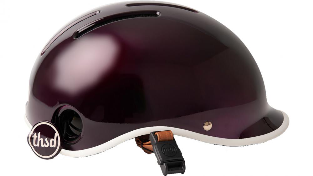 Thousand Heritage 2.0 City-Fahrradhelm M (57-59 cm) Chic-a-Cherry-Cola - magnetischer Fidlock-Verschluss, Pop-Lock, verbesserte Belüftung