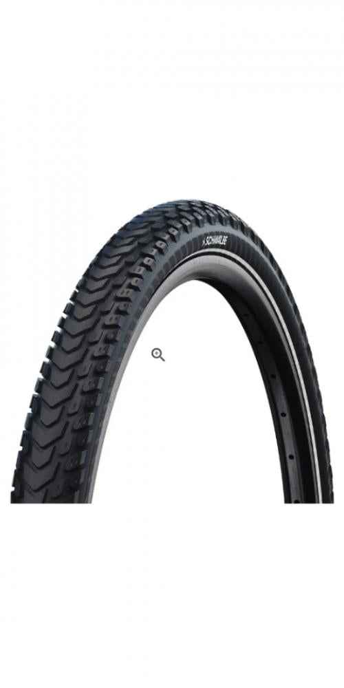 Schwalbe DRAHTREIFEN MARATHON MONDIAL Performance Line 50-622 Schwarz - robuster Reise-Reifen