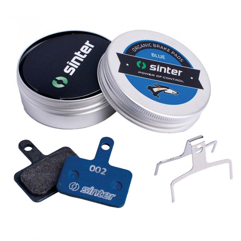 Scheibenbremsbelag Sinter 002 Shimano B Organisch, E-bike, Blau, Set, In Dose