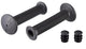 BAR GRIPS, HOTWALK CARBON GRIPS, 105MM LENGTH, 19MM OD, 15MM DIA. BAR, RUBBER, CLOSED END GRIP