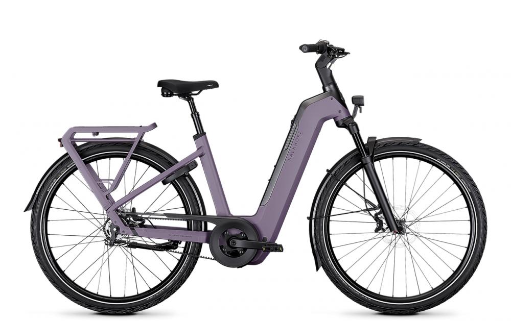 Kalkhoff IMAGE 5+ MOVE 29in Wave L midnightplum / diamondblack matt - komfortables City-E-Bike