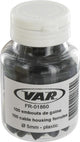 VAR 100 Stück Außenhüllenendkappe FR-01860 Ø 5 mm - saubere, zuverlässige Bremszug-Abschlüsse