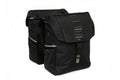 New Looxs Doppelpacktasche Vigo Double RT 2 2×18 l Black Green - geräumige Snapit 2.0 Gepäckträgertasche