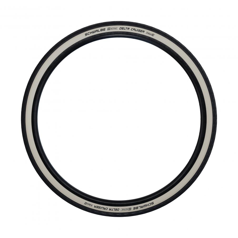 Schwalbe Delta Cruiser Plus 28x1.10 Zoll Weißwand Reflex