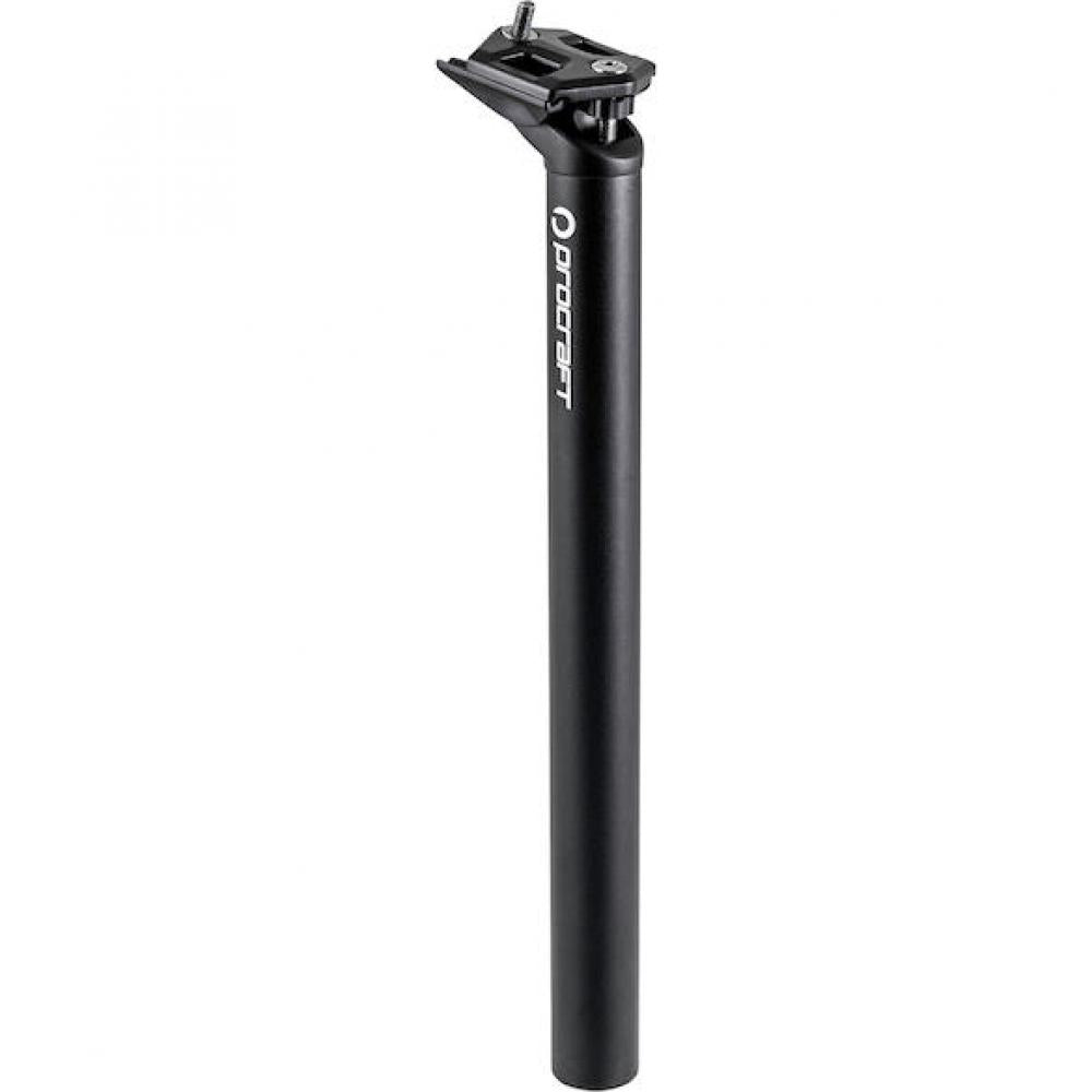 Procraft Sattelstütze Pro Off. Light 30,9 x 350 mm Schwarz - Superlight Aluminium 232g