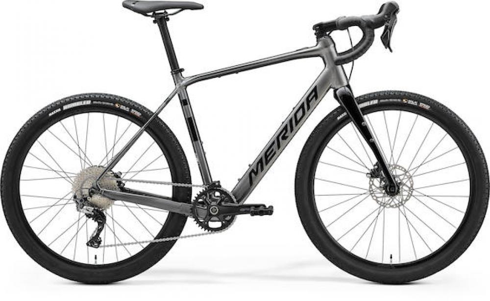 Merida eSILEX+ 600 III1 XL Gunmetal-grau/schwar - vielseitiges E-Gravelbike für Alltag und Tour