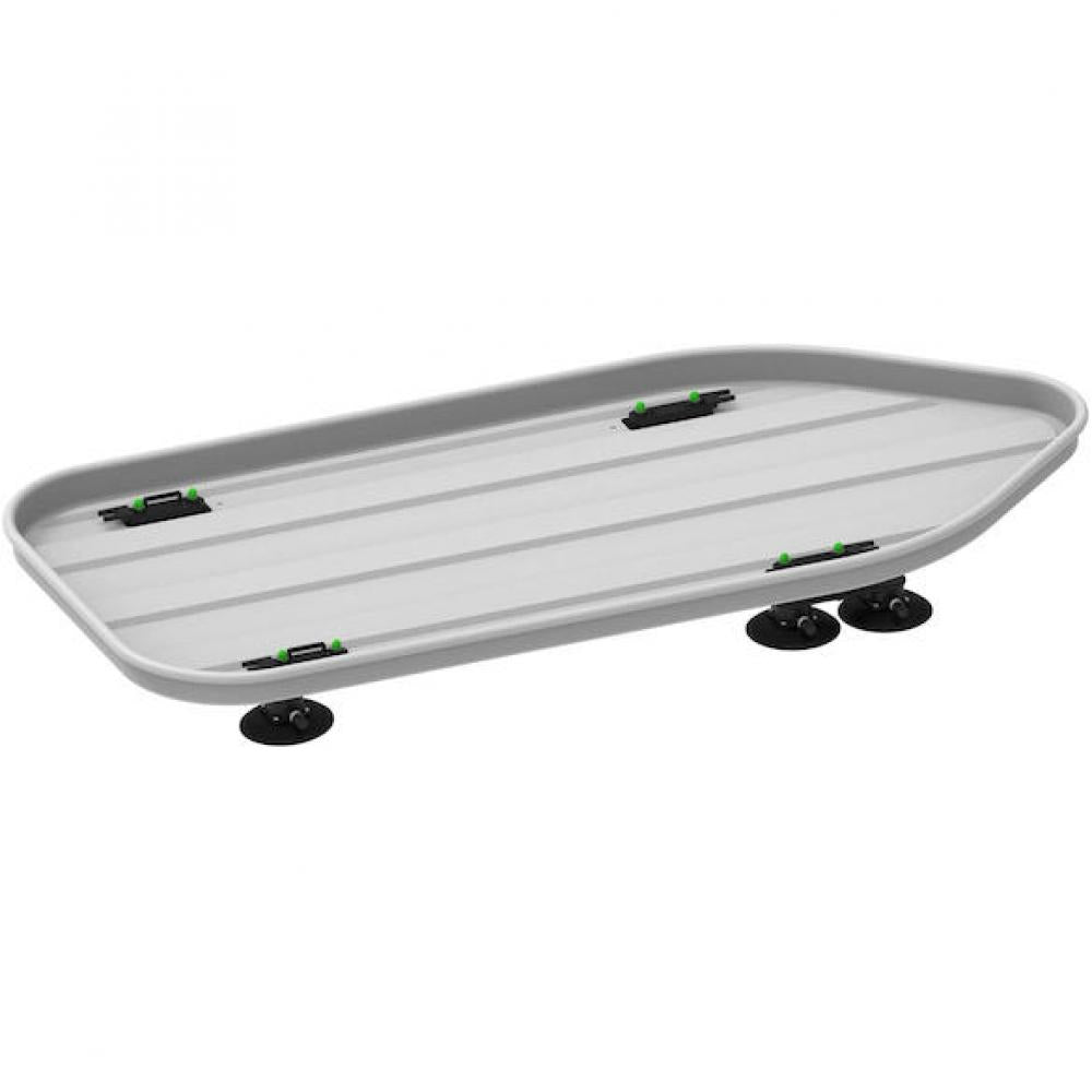 TreeFrog Dachboxträger 21 je 150 x 150/330 mm Schwarz - flexible Montage ohne Dachträger