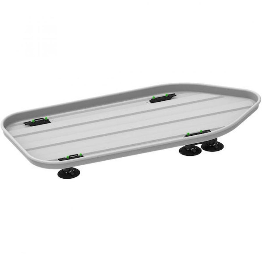 TreeFrog Dachboxträger 21 je 150 x 150/330 mm Schwarz - flexible Montage ohne Dachträger