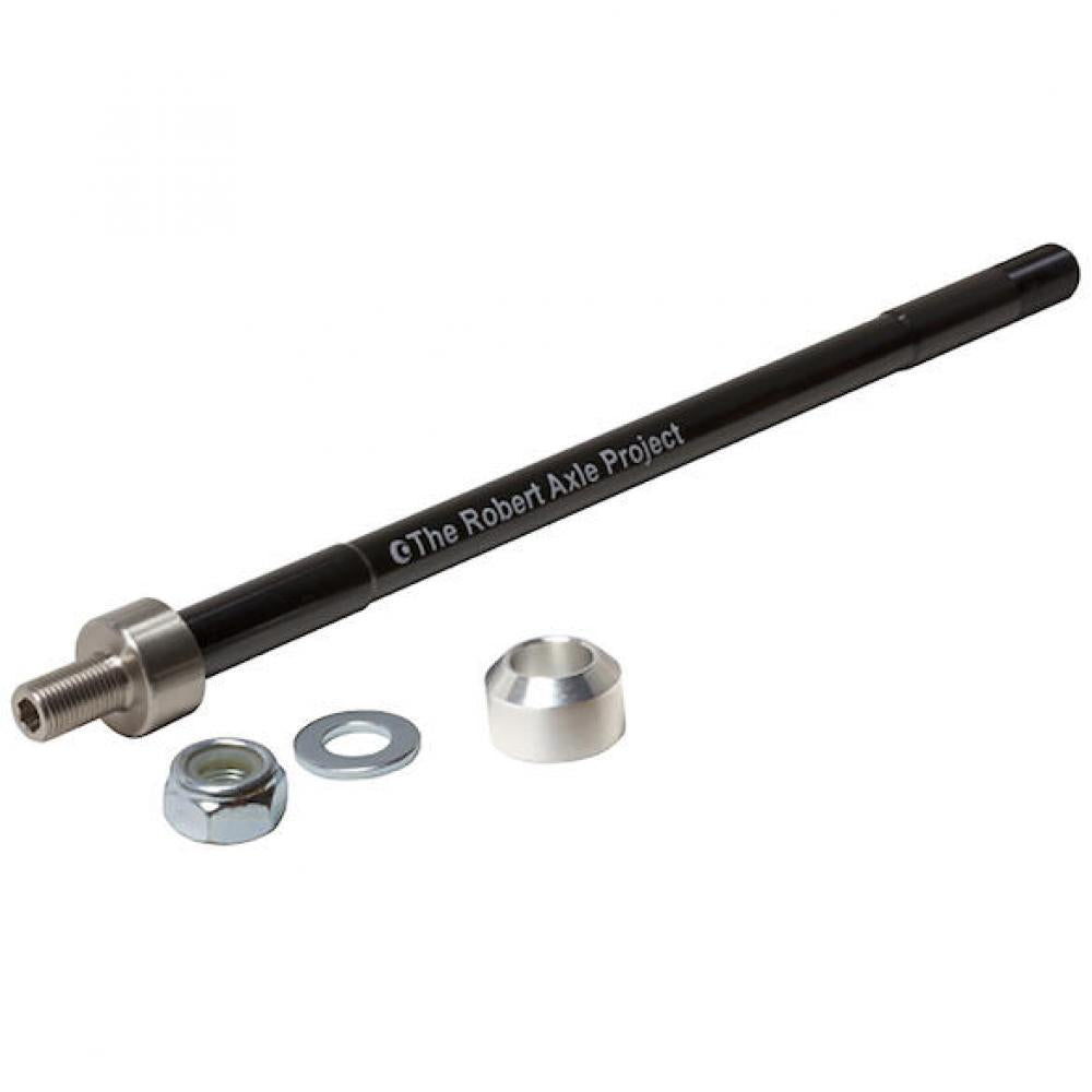 The Robert Axle Project KID215 Steckachse 229 Schwarz - Anhängerbefestigung für 12x217/229