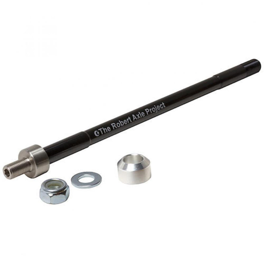 The Robert Axle Project KID215 Steckachse 229 Schwarz - Anhängerbefestigung für 12x217/229