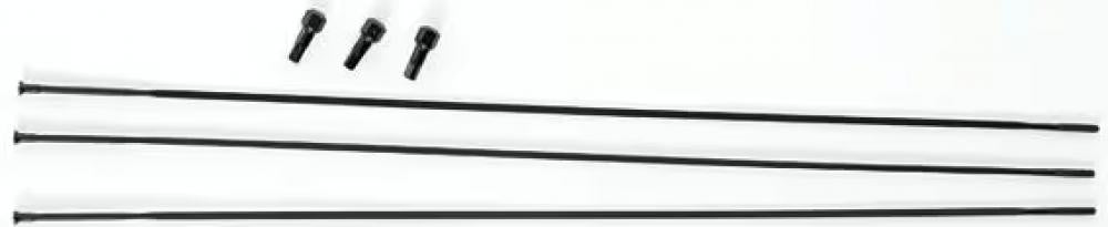 SRAM Speichen & Nippel Roam 50 27,5" 281mm, schwarz, Straight Pull, 3er Pack - Präzise Laufrad-Performance