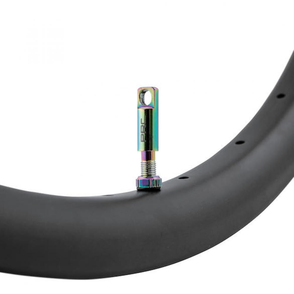 Procraft Tubeless-Ventile 60 mm Oil Slick - Leichte Aluminium-Ventile für tubeless Felgen