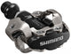 SHIMANO Pedal PD-M540 Schwarz Pedal - offene Konstruktion für Geländeeinsatz