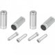 Jagwire Endkappen Combo-Kit CHA011 - 4/5 mm Endkappen für Schalt- & Bremssysteme Silber
