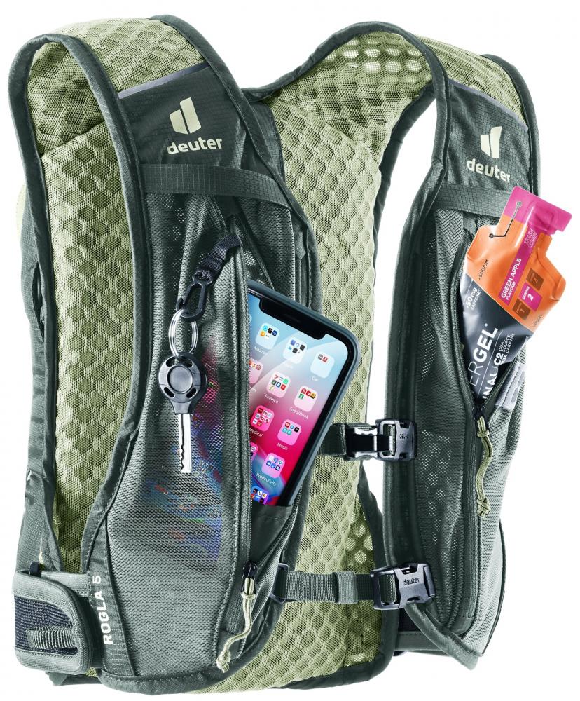 Deuter Rogla 5 Fahrradrucksack 5L Weiß - Leichter Bike-Rucksack 350g