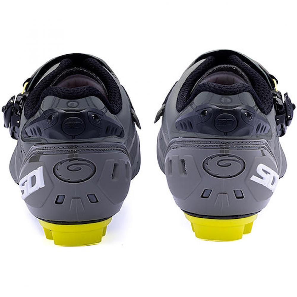 Sidi MTB Drako 2S SRS military/yellow 43,5 - ultrasteifer Carbon-MTB-Schuh für maximale Performance