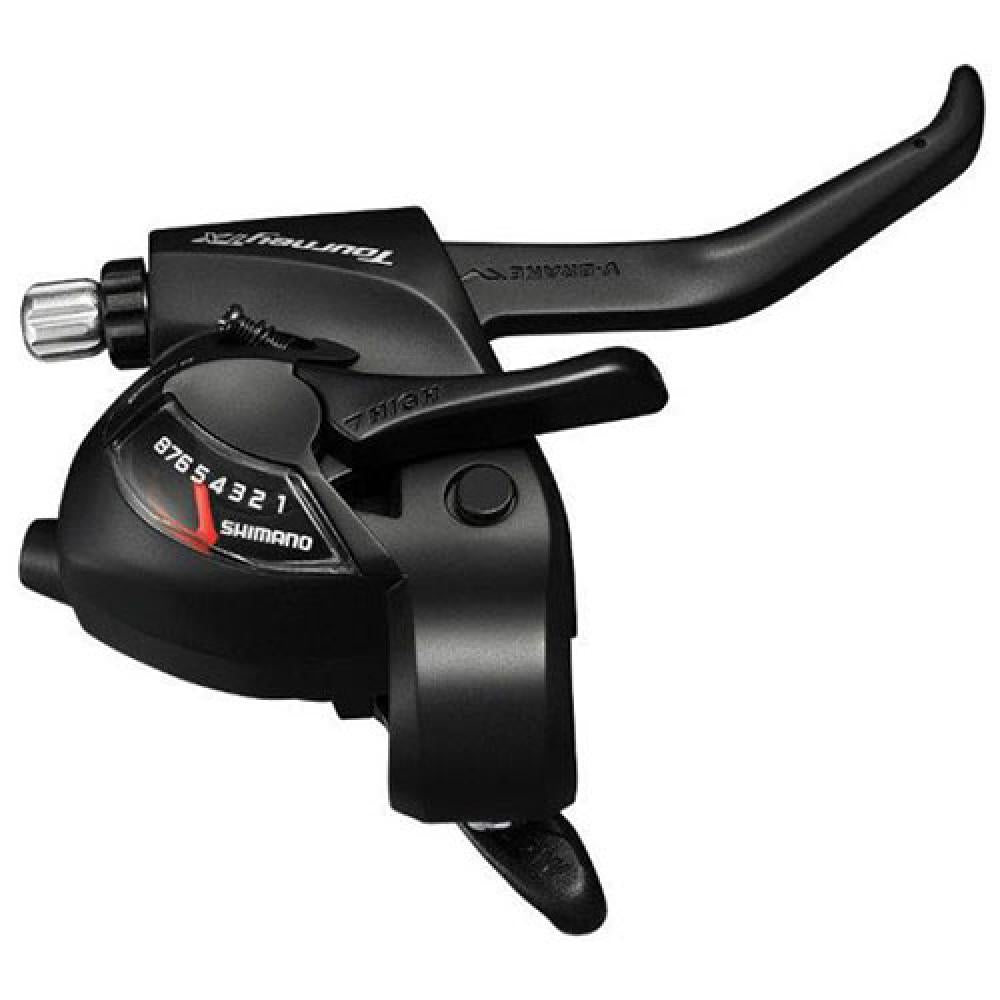 SHIMANO Schalt Bremshebel ST-TX800 8 fach rechts Schwarz 2 Finger Schalt Bremshebel Kombination