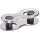 Vision Kettenschloss Link Connector 10-fach Vernickelt, Schwarz - sicherer Kettenverschluss