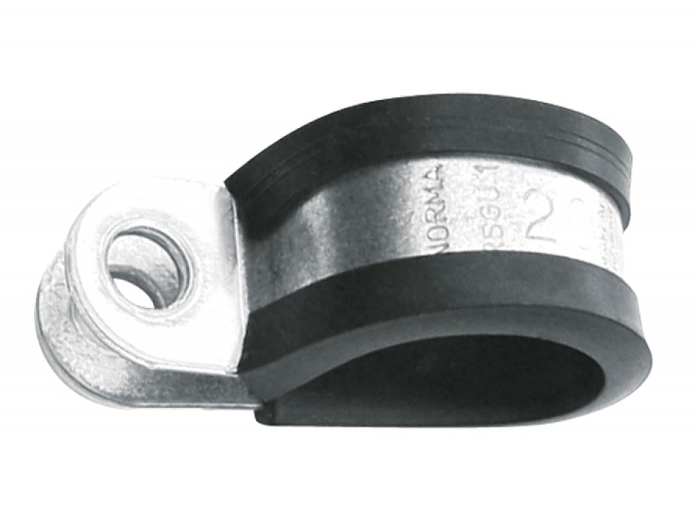 SKS Rohrschelle Roshel Multifix GU  B 15 mm, D 20 mm  Edelstahl, universelle Befestigung für Schutzbleche, Gepäckträger & Zubehör