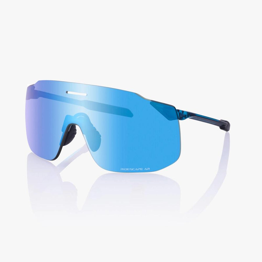 SHIMANO BRILLE S-PHYRE SL RIDESCAPE AR S BLUE - superleichte Performance-Radsportbrille