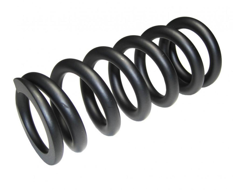 Schwarze Rockshox Metric Coil Feder 300LB, 151mm Einbaulänge, 57,5-65mm Hub für MTB Dämpfer.
