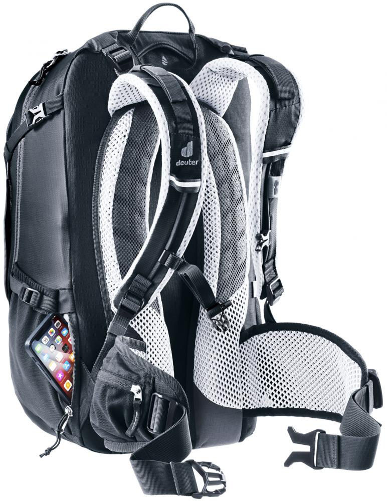 Deuter Trans Alpine 28 SL Fahrradrucksack Damen 28L Schwarz - Ergonomisch für Touren