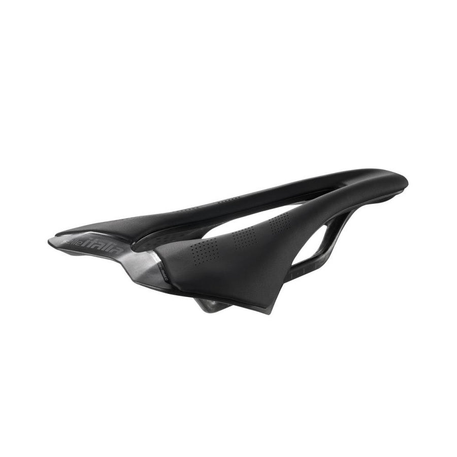 Selle Italia SLR Carbon S3 Rennsattel - Superflow, Carbon Rails Ø 7×9 mm, 118 g, 130×242 mm - Ultraleicht & Performance für Straße